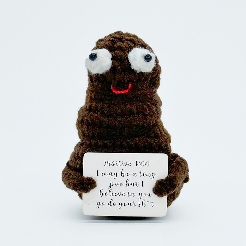 Muñeco Tejido a Mano de Felpa Decorativo para Escritorio y Regalo image 83