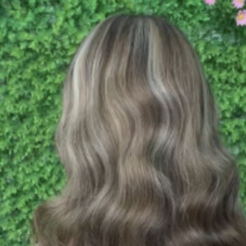 Braided Hair White Medical Headgear, Silicone Headgear, in stock Women Headgear Real Hair