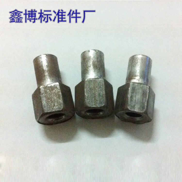 供应外六角台阶螺母非标高强度半空心螺栓多工位异型冷镦加工螺栓