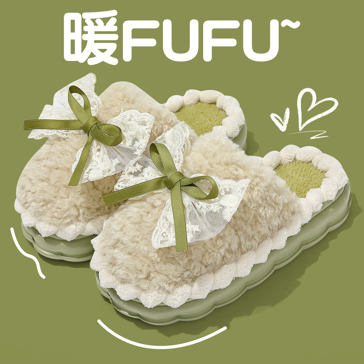 Хлопчатобумажные тапочки женские осенние и зимние дома в помещении противоскользящие теплые шерстяные тапочки зимние бытовые толстые подошвы и бархатные хлопчатобумажные шлепанцы оптом