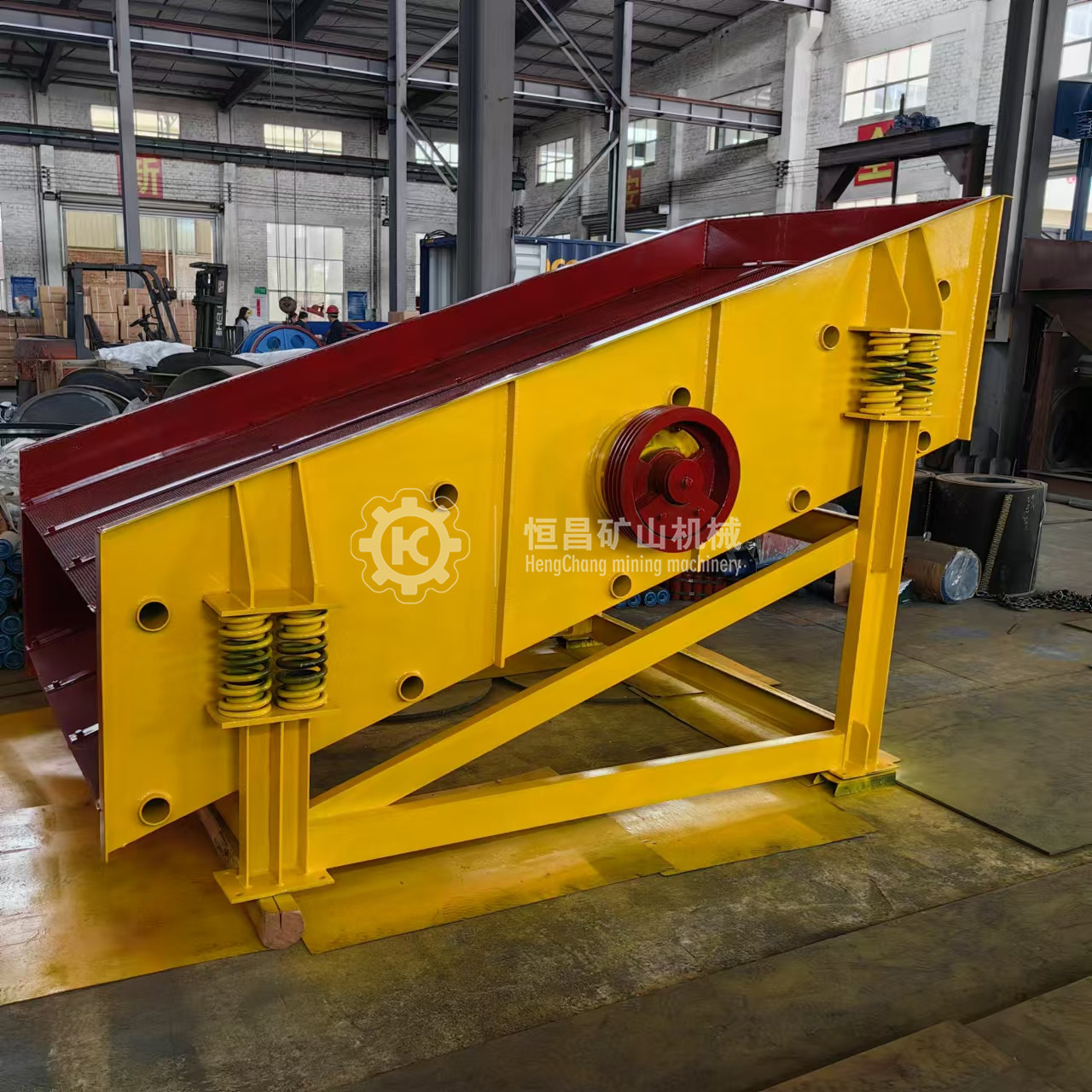 锰钢筛网双层震动筛 大型采石场石料厂用 2170型大型多层圆振筛