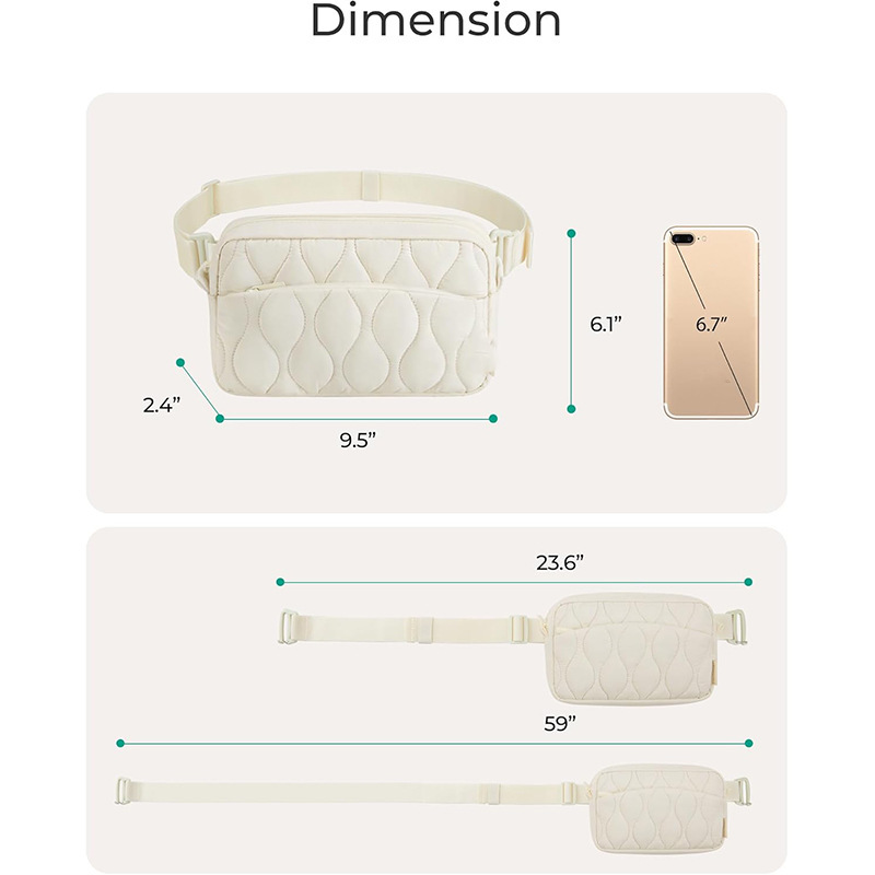 Nuevo cinturón de mujer cinturón ajustable cinturón de moda ligero cinturón de mujer mochila para viajar a pie