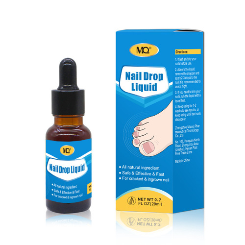 MQ Nail Drop Liquid 20ml box, cross-border supply, nail liquid, dropper liquid manufacturer dropshipping