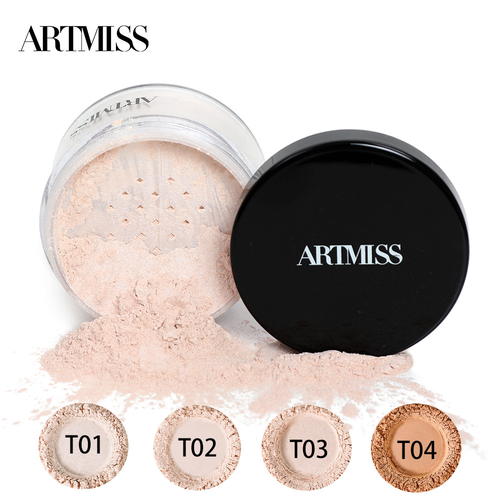 Weimeixiu Loose Powder Setting Powder Large Capacity Long-Lasting Non-Removing Makeup Powder Cross-Border Makeup Customized Loose Powder for Makeup Artists
