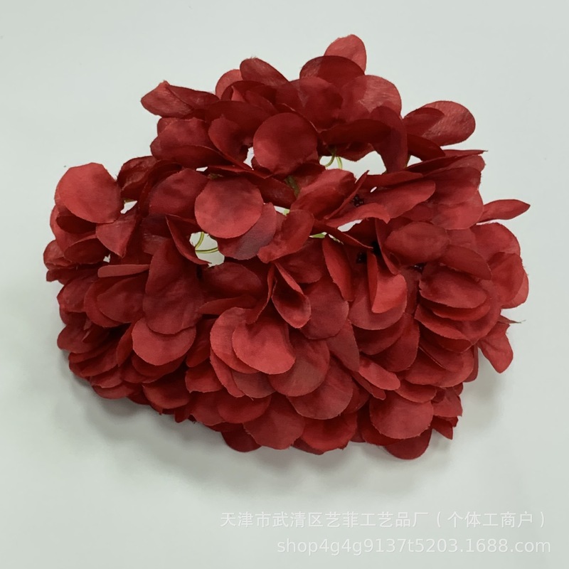 马洛卡绣球无叶72片绣球花头绣球花婚庆婚礼花卉法式仿真花花束|undefined