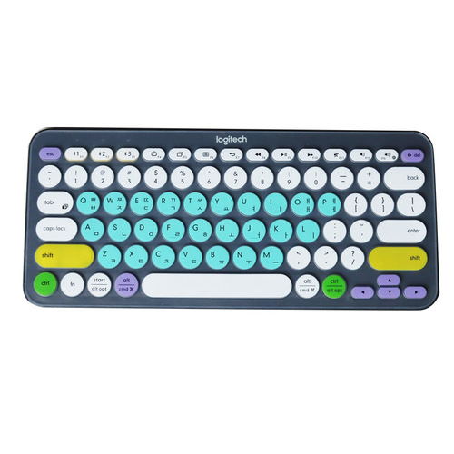 Logitech k380 Korean keyboard film desktop universal wireless Bluetooth dustproof and waterproof silicone protective keyboard film