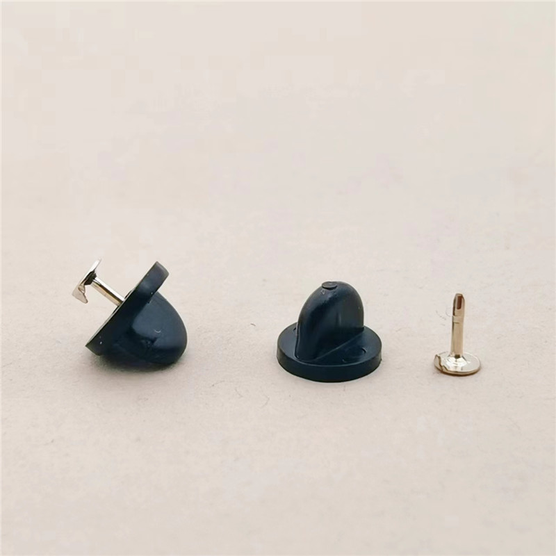 Pecho pin hebilla espina traje de goma hebilla de metal mariposa hebilla insignia pin accesorios DIY material ropa