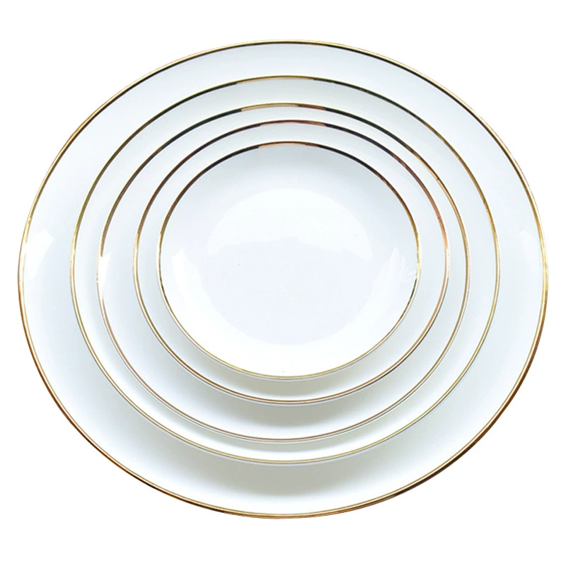 Платформа из керамики Фномпень - plate европейского стиля стейк торт тарелка новые - посуда из костяной фарфоровой гостиницы