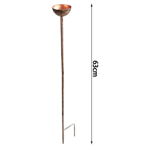 Retro outdoor bird feeder waterer for bees, garden courtyard small cup decoration