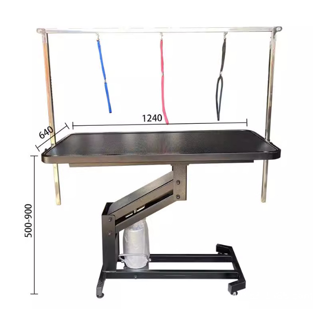 Mesa de elevación hidráulica (totalmente negra)
