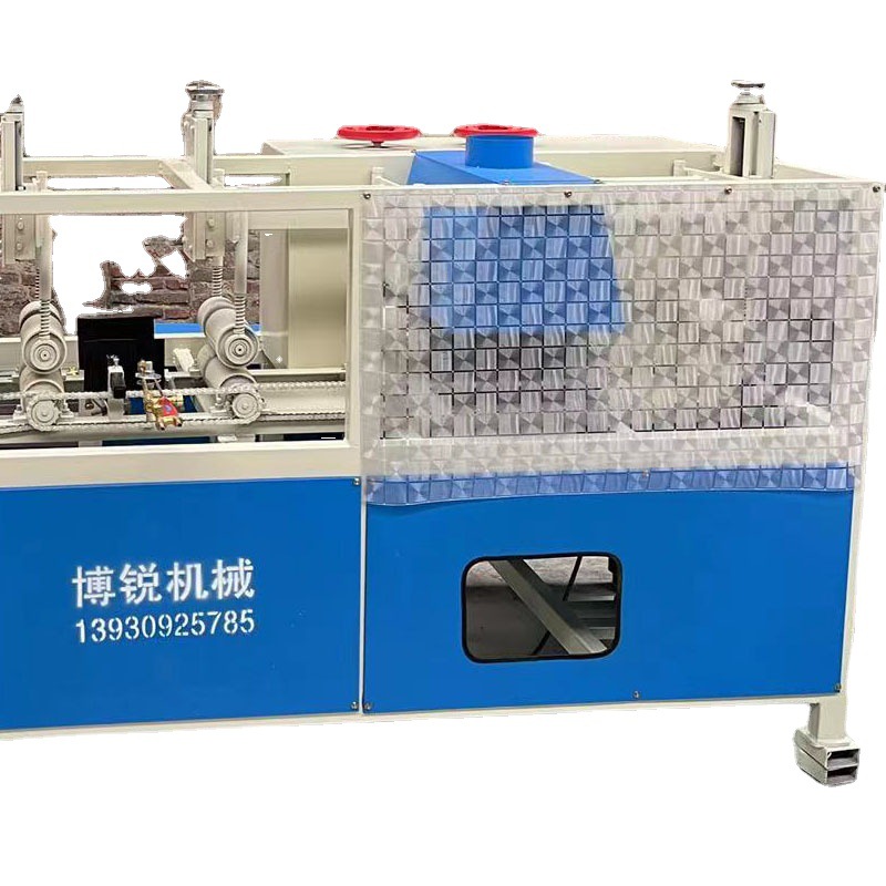 丁博200型碳化木机 四面实木拉丝碳化 花架凉亭碳化木加工