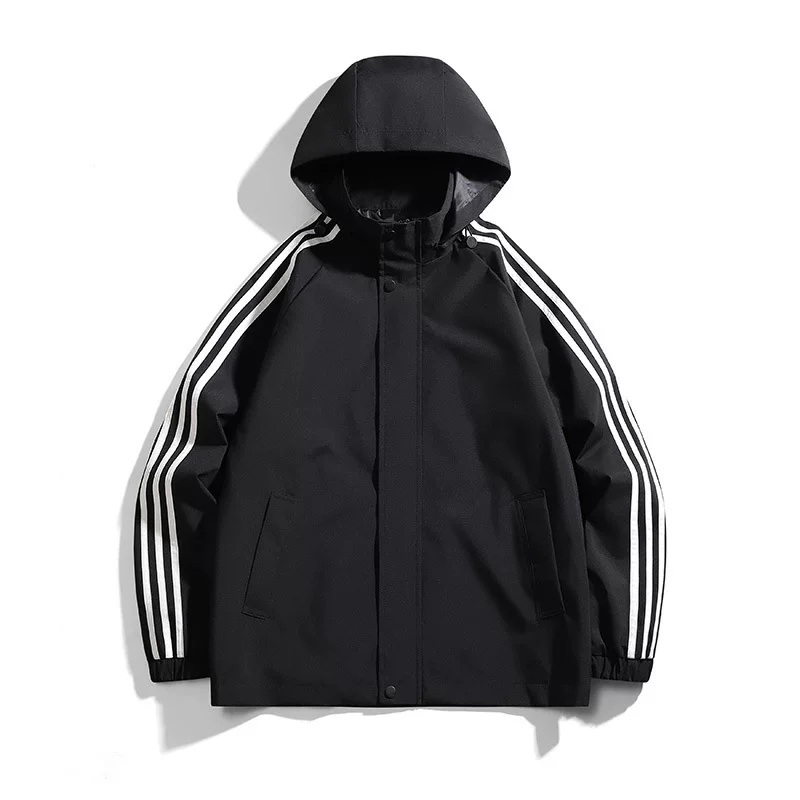 Мужская цветная съемная куртка, oversize