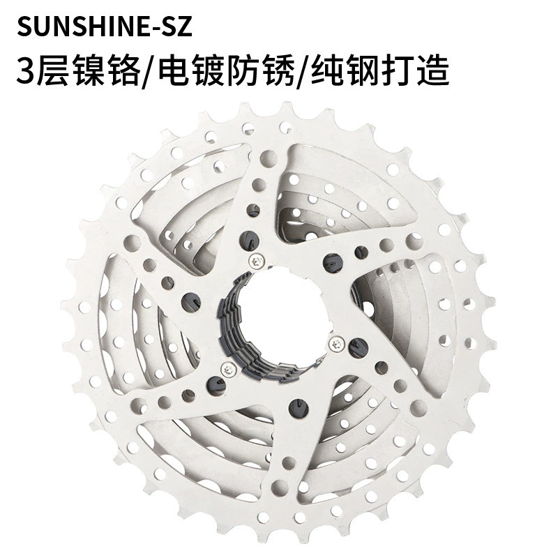 Rihui SUNSHINE 8 Скоростей горный автомобиль велосипед карта карта фильтры 8S 11-32T 40 42 зуб Gear