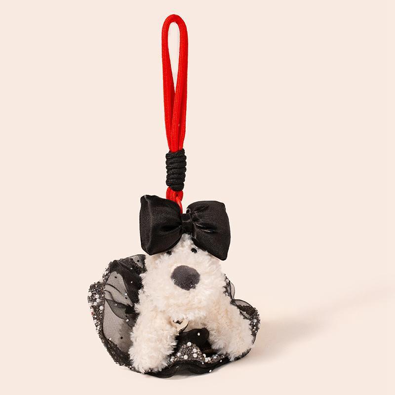 ウエストハイランド子犬ペンダントぬいぐるみキーホルダー女の子ヘッドバンドぬいぐるみギフト屋台卸売|undefined