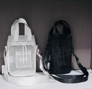 Alo Yoga Bucket Bag Women's Small Portable Yoga Outdoor Backpack Cosmetics Bag Casual Sports Crossbody Bag