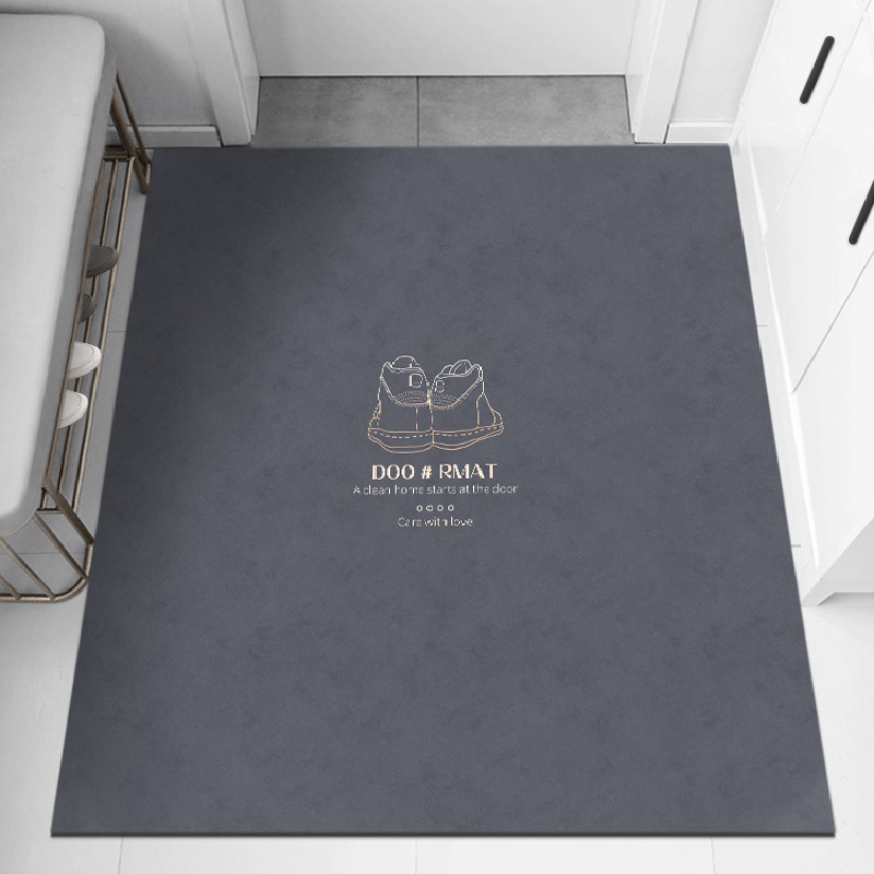 Alfombra de puerta PVC alfombra de la puerta estera de la puerta del hogar antideslizante alfombra de corte