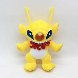跨境新品221 Laboratory Sparky Plush黄色史迪奇毛绒玩偶公仔