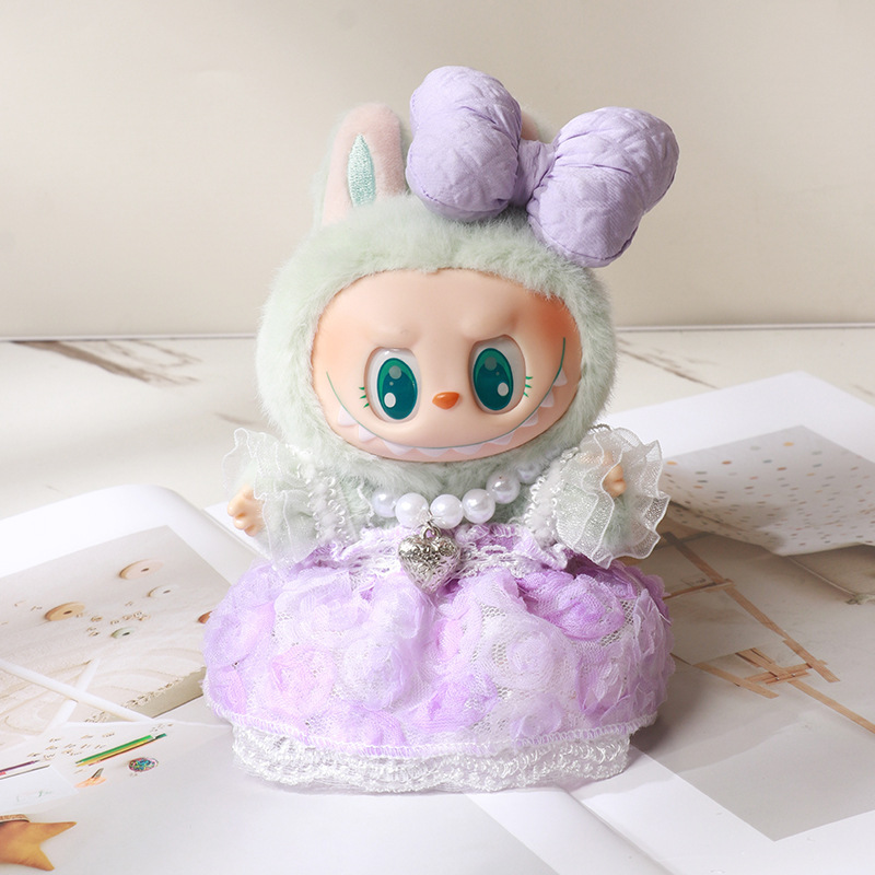 ラブブベビー服ドレス新製品はラブブ人形周辺機器を着用できますかわいい着替えぬいぐるみ服卸売|undefined