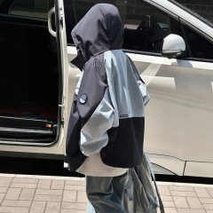 中大童三防冲锋衣外套2025新款秋款中大童秋季男孩帅气冲锋衣潮