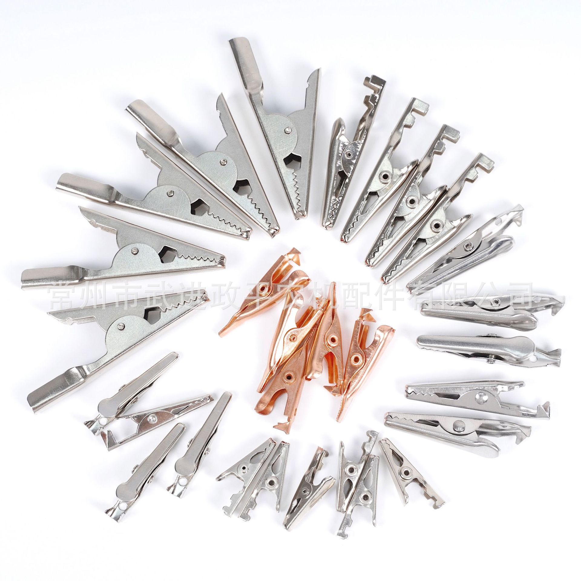 厂家生产销售鳄鱼夹子，电瓶，测试，鱼夹金属夹电池夹连接器