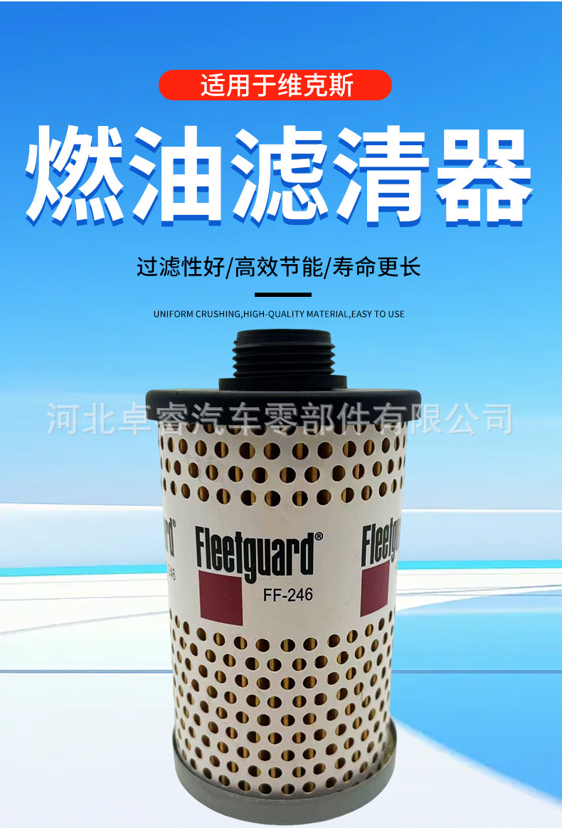 Manufacturer Supplies Wholesale Auto Parts Filter Element Ff-246 P550674 Suitable for Vickers Fuel Filter