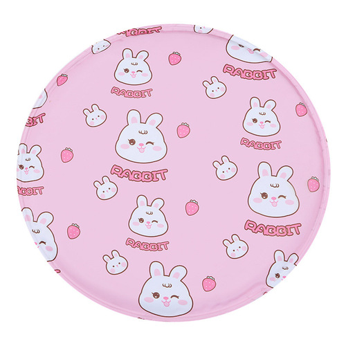 Summer cross-border pet ice pad round cartoon cat and dog gel cushion dog multi-functional cooling pad wholesale