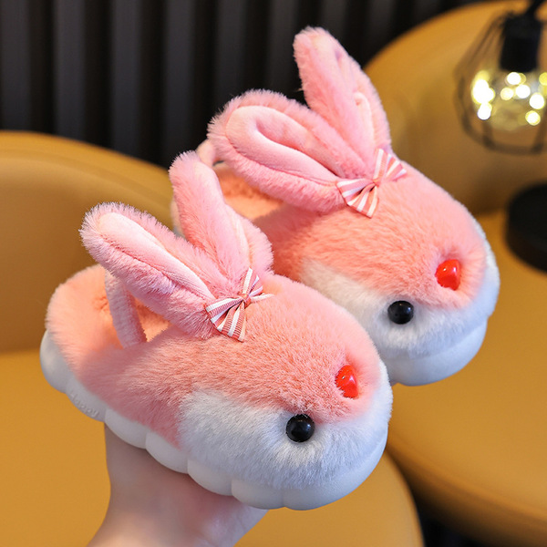 Children's winter non-slip keep warm slippers for boys