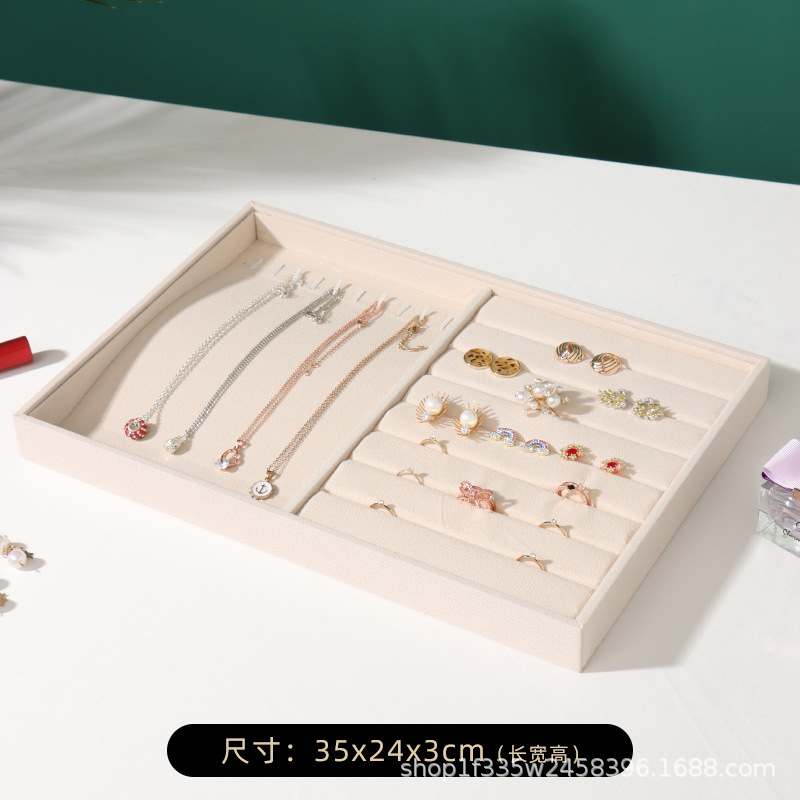 진주 양털 목걸이 반지