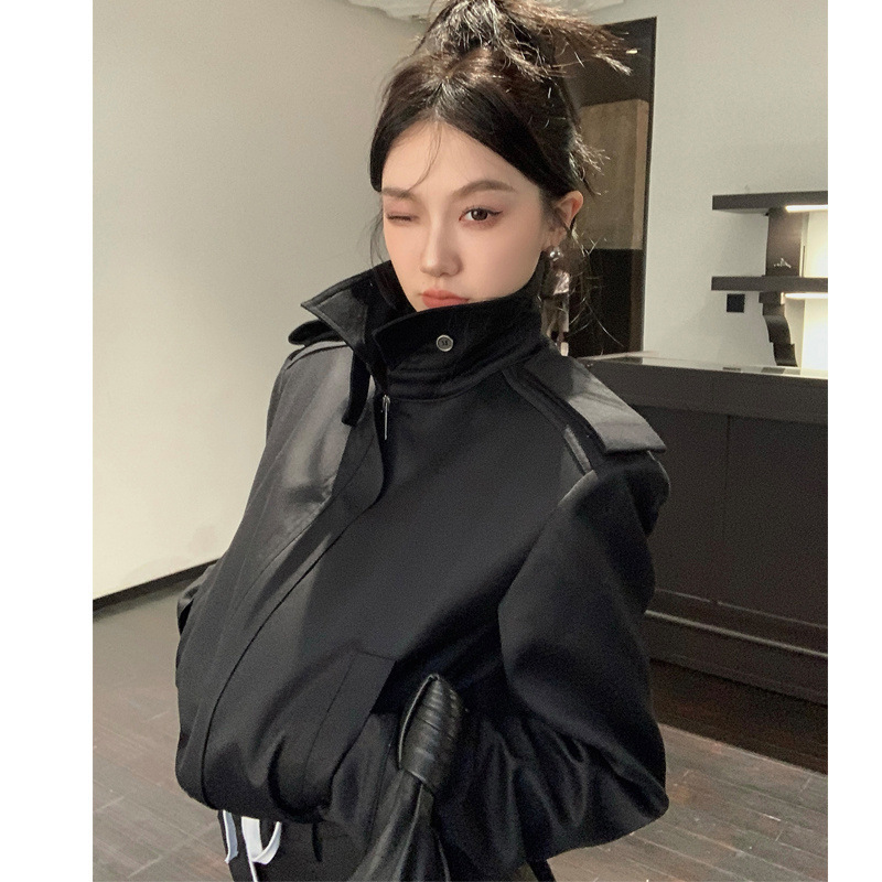 Small American Retro Short Fashionable Coat Women's 2025 Spring and Autumn New Casual Fashion Slim Jacket Top Small American Retro Short Fashionable Coat Women's 2025 Spring and Autumn New Casual Fashion Slim Jacket Top