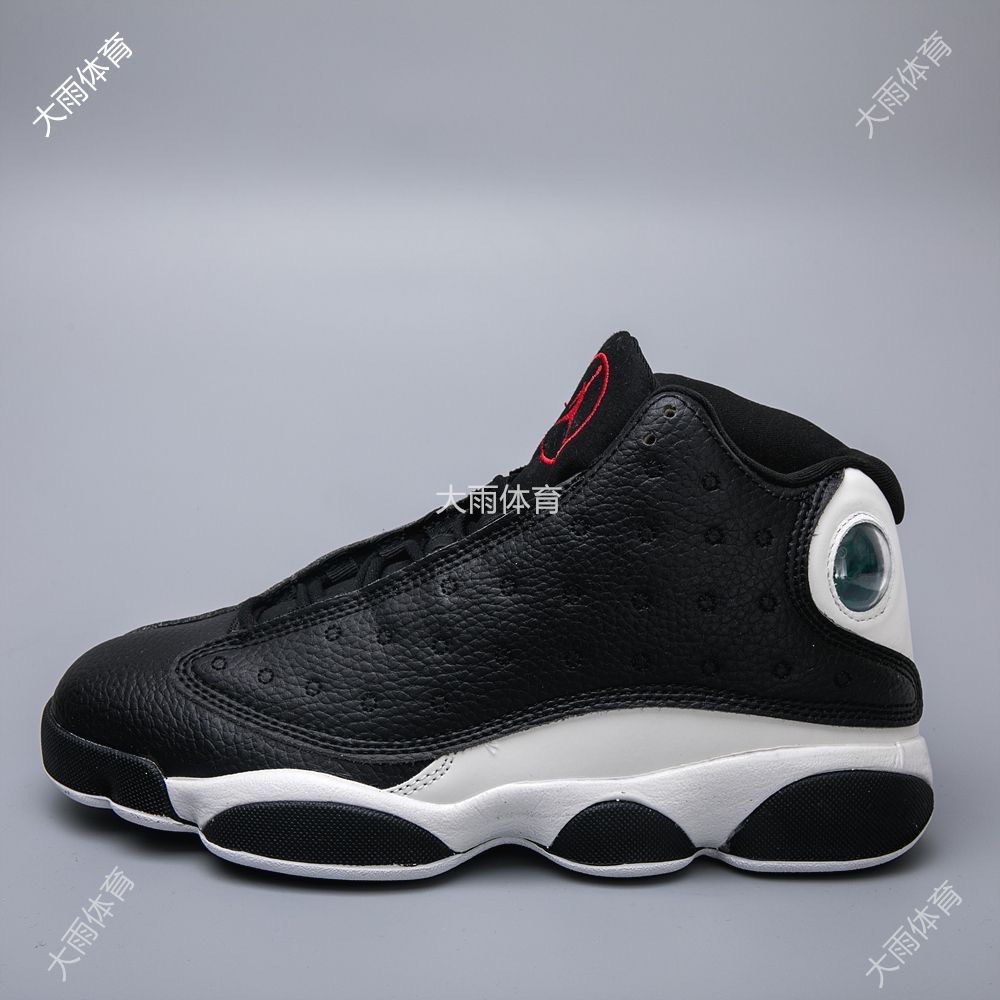 Zapatos de baloncesto transfronterizos aj13 de cabeza zapatos de baloncesto en blanco y negro Panda color blanco y azul obsidiana zapatos deportivos grandes para hombres y mujeres