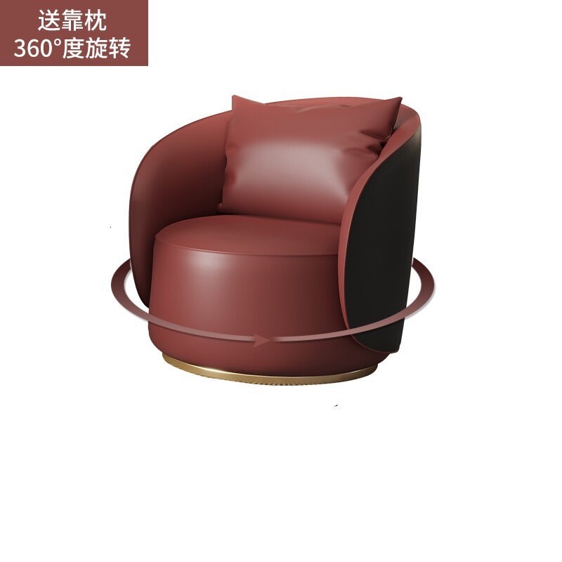 Hotel de lujo ligero recepción sala de ventas sofá / silla simple salón de belleza moderno simple combinación de mesas y sillas de ocio club