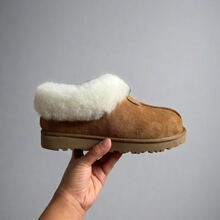 河南桑坡雪地靴女2024冬季加绒加厚毛毛鞋子塔茨特秋冬季休闲百搭