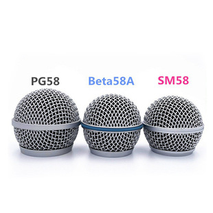 Suitable for Shure Beta58A Wireless Microphone Microphone Mesh Cover Microphone Accessories Metal Microphone Mesh