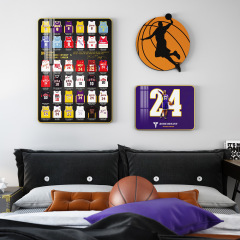 B37 NBA star Kobe Jordan basketball poster decoration painting bedroom living room bedside background wall dormitory hanging painting