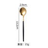 Tableware stainless steel, dessert spoon, chopsticks, set, internet celebrity