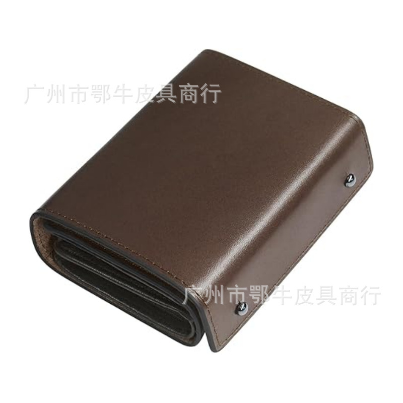 Cross-Border Japanese-Style Men's Genuine Leather 70% off Box Wallet Iwaki Short Folding Multi-Card Slot Box Wallet Cross-Border Japanese-Style Men's Genuine Leather 70% off Box Wallet Iwaki Short Folding Multi-Card Slot Box Wallet