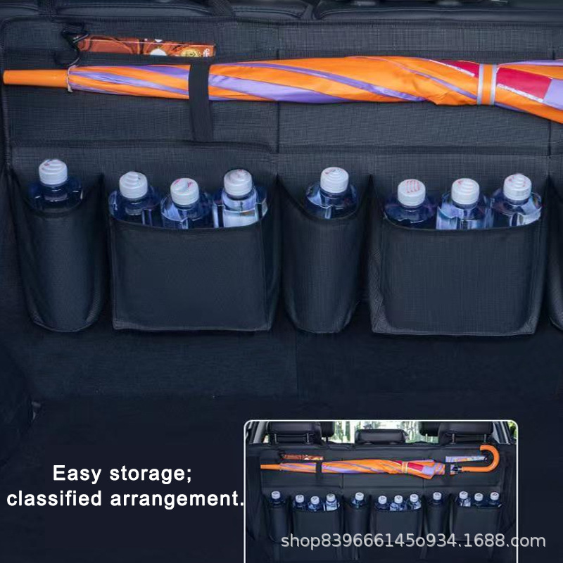 Car Trunk Storage Hanging Bag, Umbrella Storage Bag, Suv Mpv Trunk Storage Bag, Storage Bag, Foldable Storage Bag