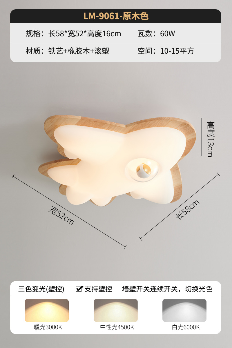 Luces de habitación para niños, estilo moderno y simple nórdico, personalidad creativa, estudio de astronauta, sala de estar, dormitorio, lámpara de techo