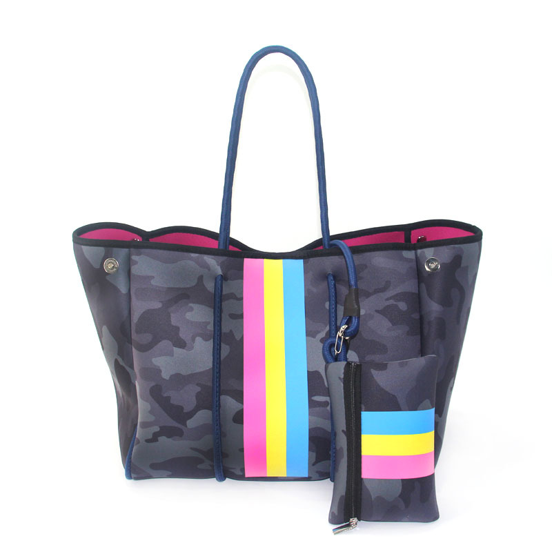 Bolso de playa de neopreno ligero para mujer