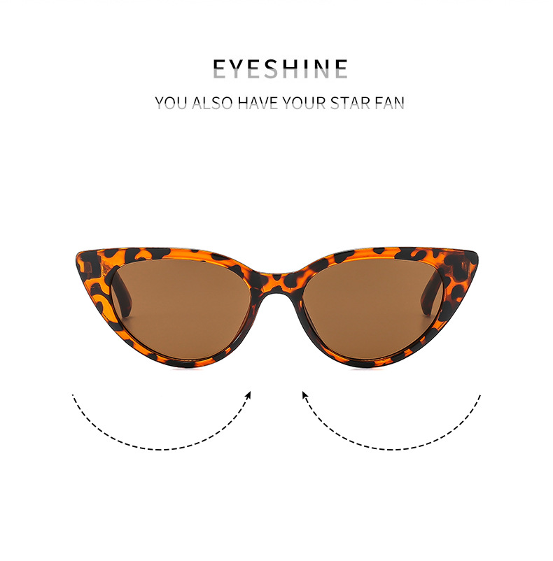 28g Weight Full Frame Glasses Structure Sunglasses Classification PC, UV400 Protection Lens Material Cat Eye Glasses Style Holiday, Travel Occasion Solid Color Pattern All Seasons Season Women's Gender Streetwear Style Streetwear Solid Color PC UV400 Protection Cat Eye Full Frame Women's Sunglasses 5