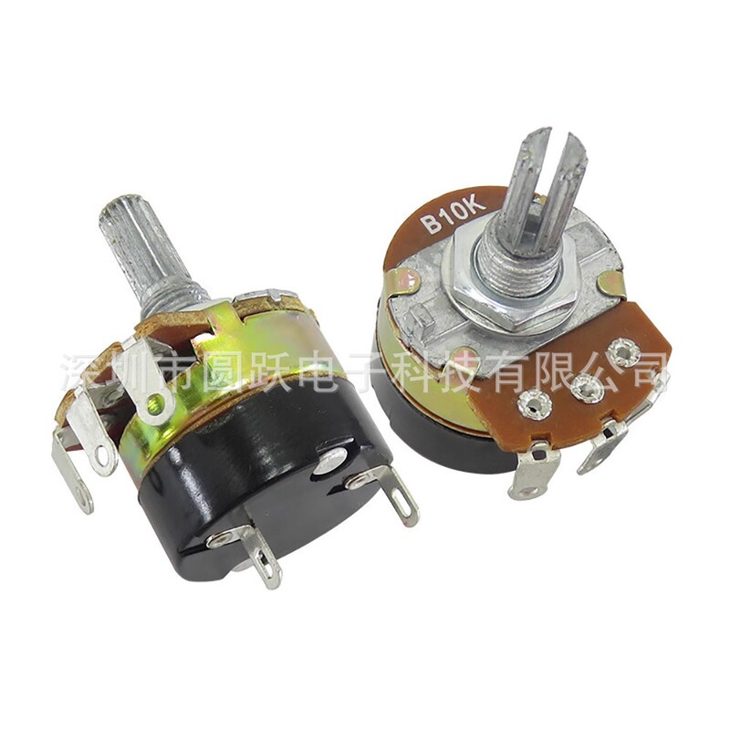 WH138-1 B 5K/10K/20K /50K/100K スイッチ付きポテンショメータ調整可能な抵抗速度レギュレータ|undefined
