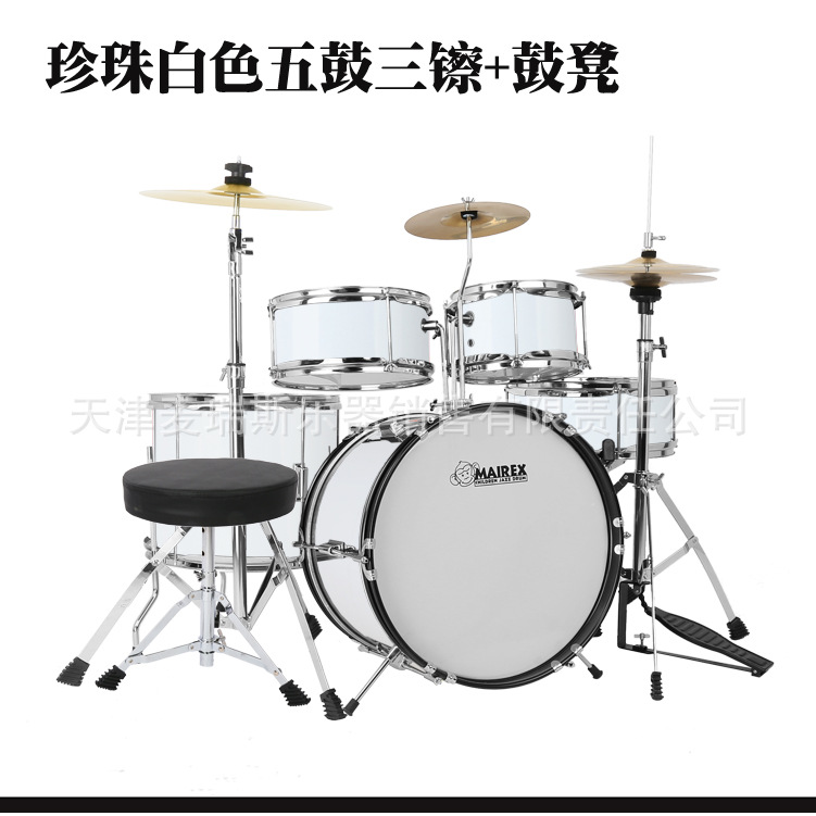 Niños estantes batería principiante jazz batería iniciación temprana música percusión regalos para niños 2 - 15 años