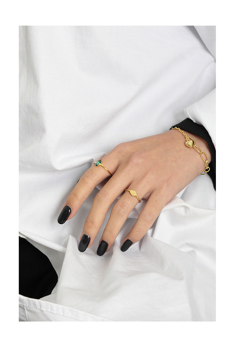 Fashion Devilu0027S Eye Silver Plating Open Ring