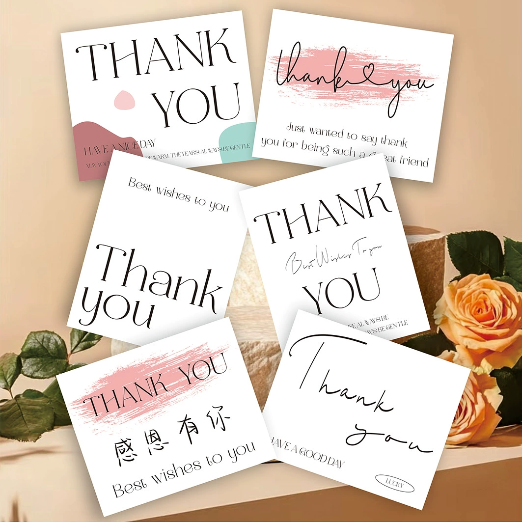 Спасибо, что вы благодарите открытку с подарочной коробкой с цветами, подарочной коробкой для украшения открытки