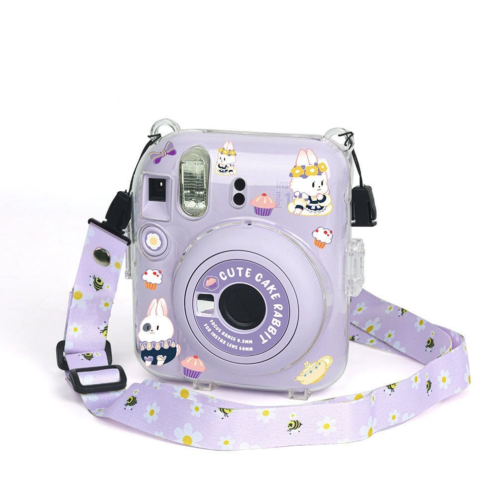 Polaroid, прозрачный защитный чехол, наклейка, подтяжки, набор, три в одном
