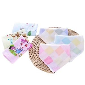 32-Stitch Cotton Towel for Kids, Soft and Absorbent Face Towel