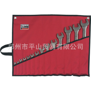 Trusco Zhongshan Manual Wrench Set Open-End Wrench Tcs-14S