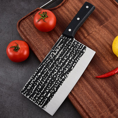 廠家直銷菜刀斬骨刀沙浪紋家用切片刀斬切兩用刀不鏽鋼鋒利廚房刀