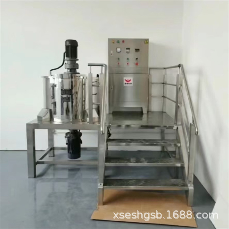 二手不锈钢乳化罐 1-5吨带刮壁、搅拌、乳化罐电加热搅拌罐储存罐