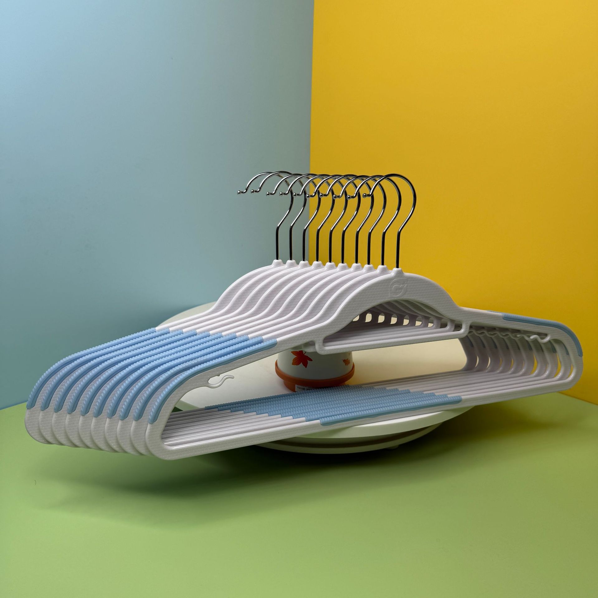 [리얼샷 G+반투명+화이트+블루 45cm]